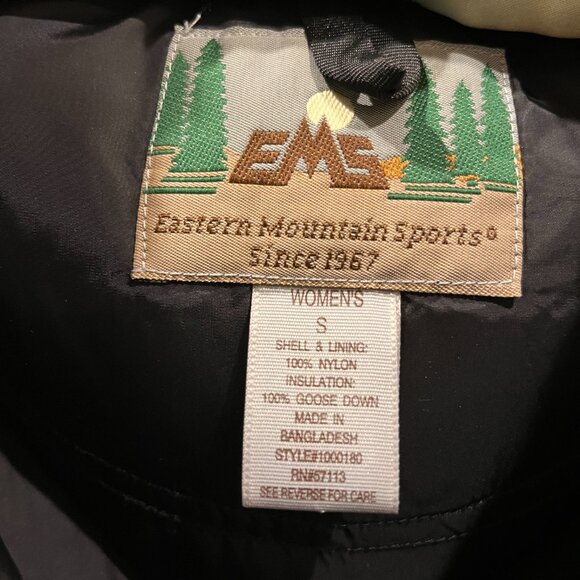 Eastern Mountain Sports (EMS) Down vest Size Small - Picture 6 of 6